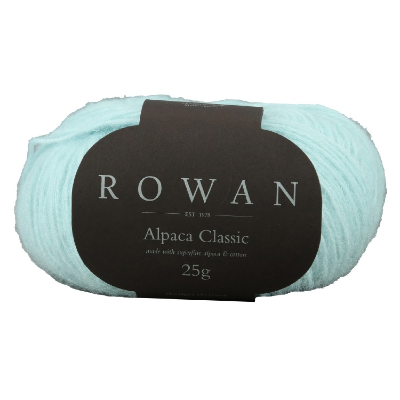 Rowan Alpaca Classic colour 131 ice blue