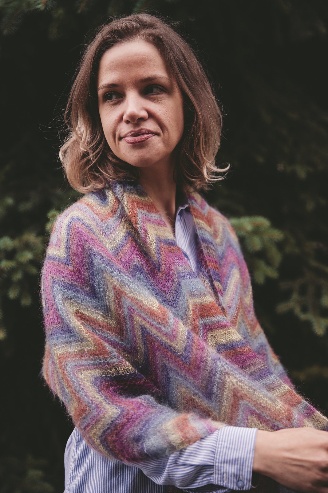 Châle Zig Zag – modèle de tricot, photo 4