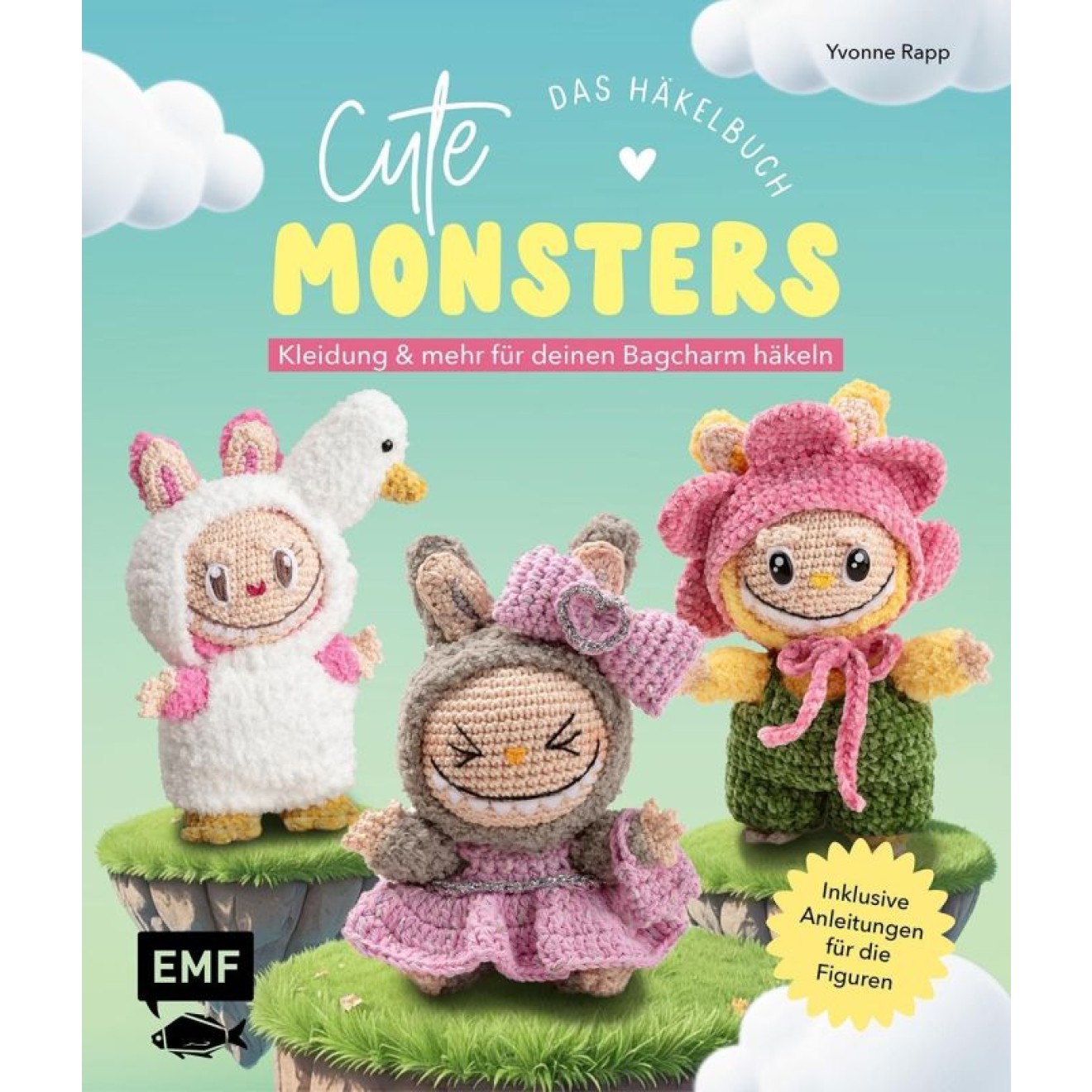 EMF Cute Monsters – Das Häkelbuch for Labubu-Fans