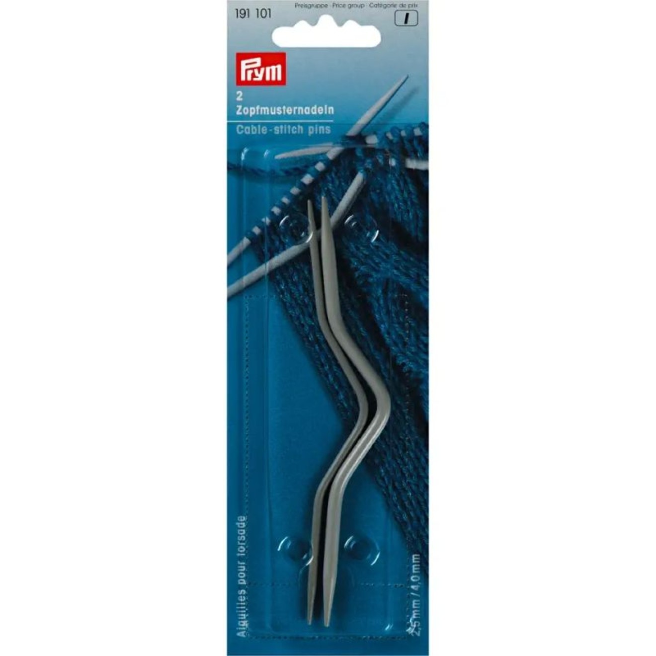 Prym cable needles 2,50+4,00 mm