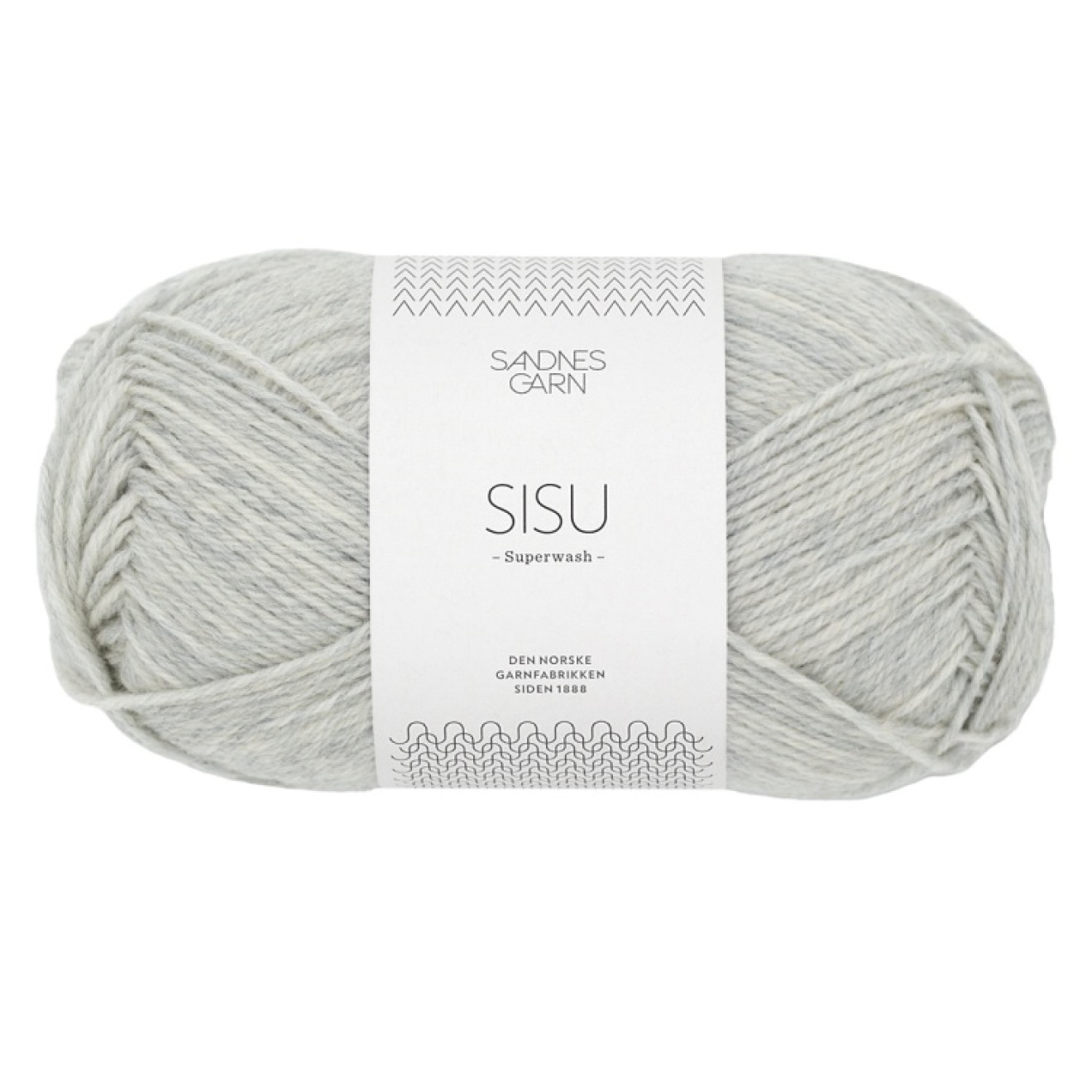 Sandnes Garn Sisu colour 1032 light grey mottled