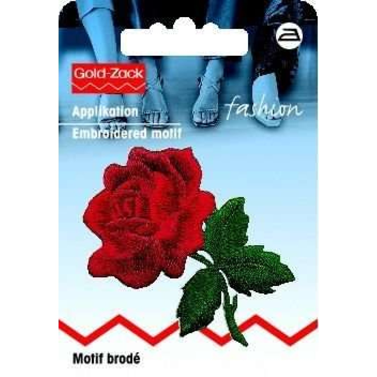 Rose / ca. 4,0x5,0 cm / coloured
