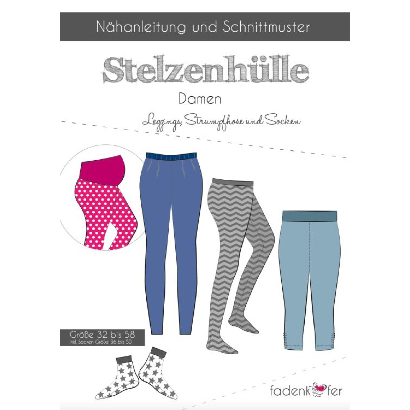 fadenkäfer Papierschnittmuster colour Stelzenhülle Erwachsene