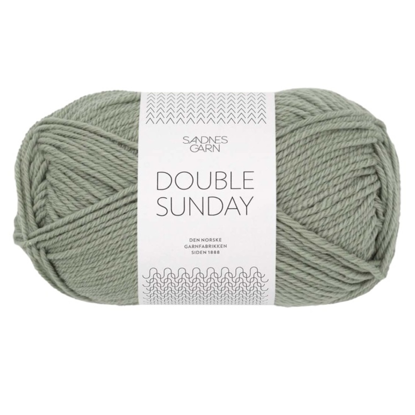 Sandnes Garn Double Sunday colour 8521 dusty light green