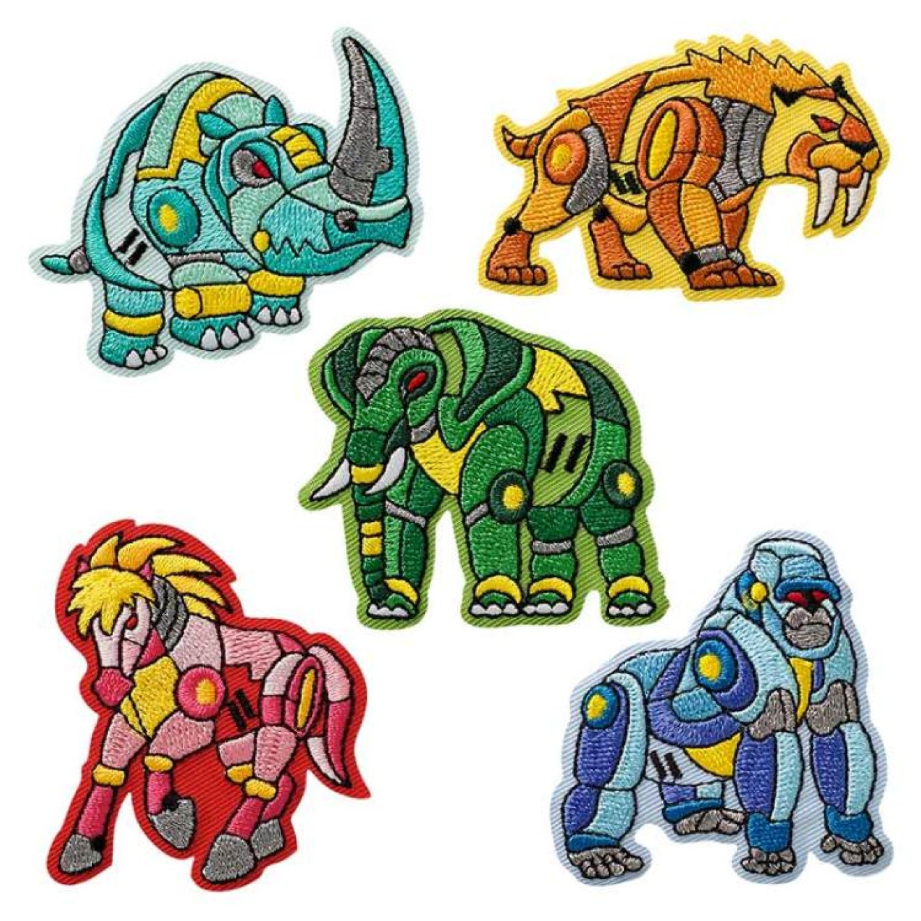 Mono-Quick appliques - assortment colour coloured
