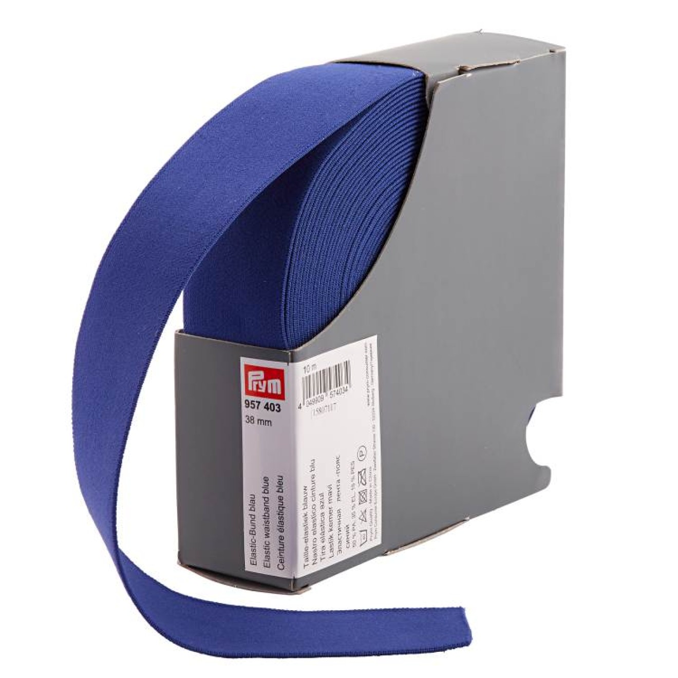 Prym Elastic-Bund 38 mm / blau