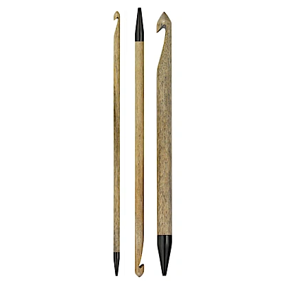LYKKE crochet tunisien interchangeable Driftwood 5,00 mm 15 cm