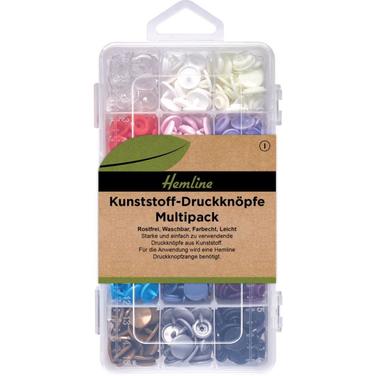 Hemline Kunststoff snap fasteners