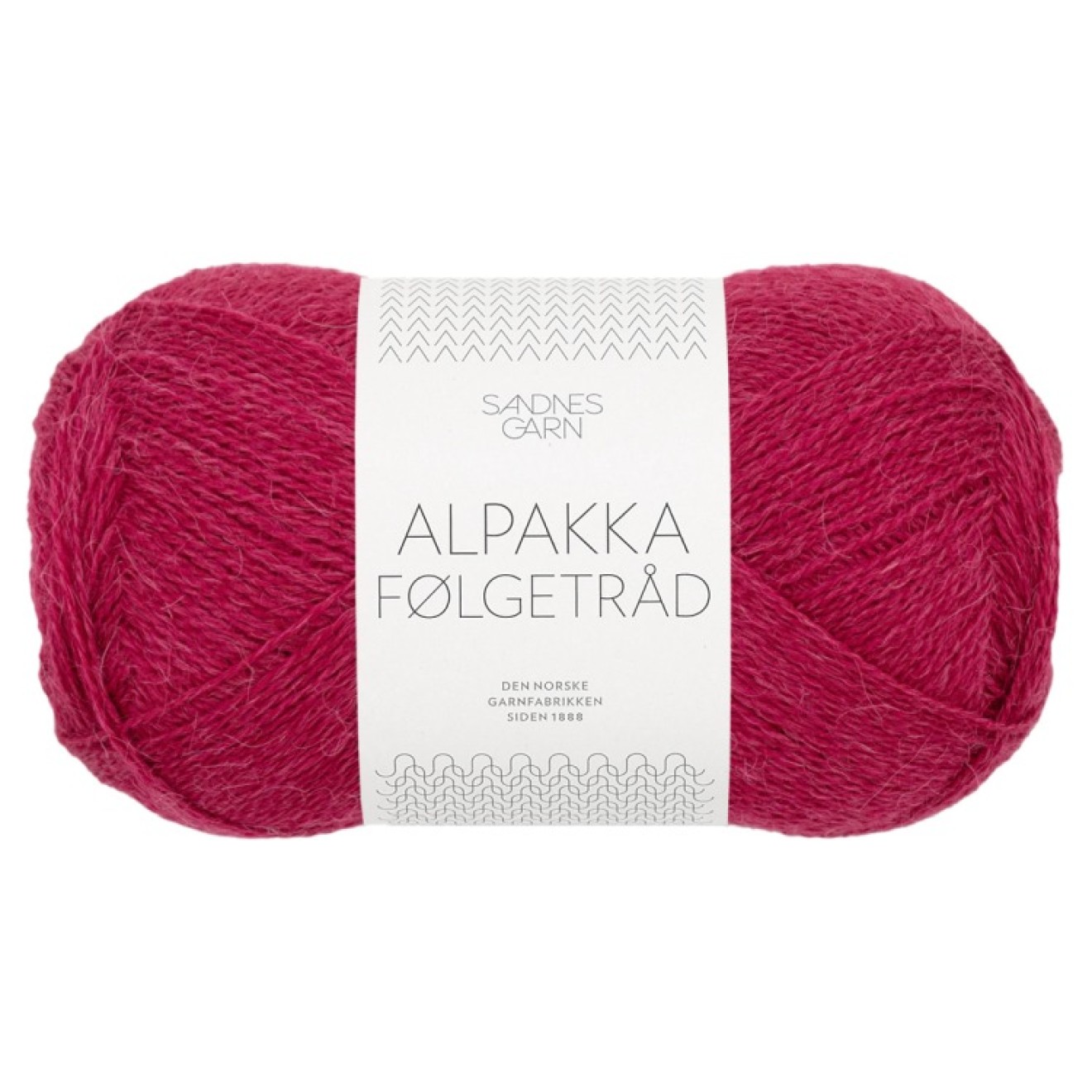 Sandnes Garn Alpakka Folgetrad colour 4255 rumba red