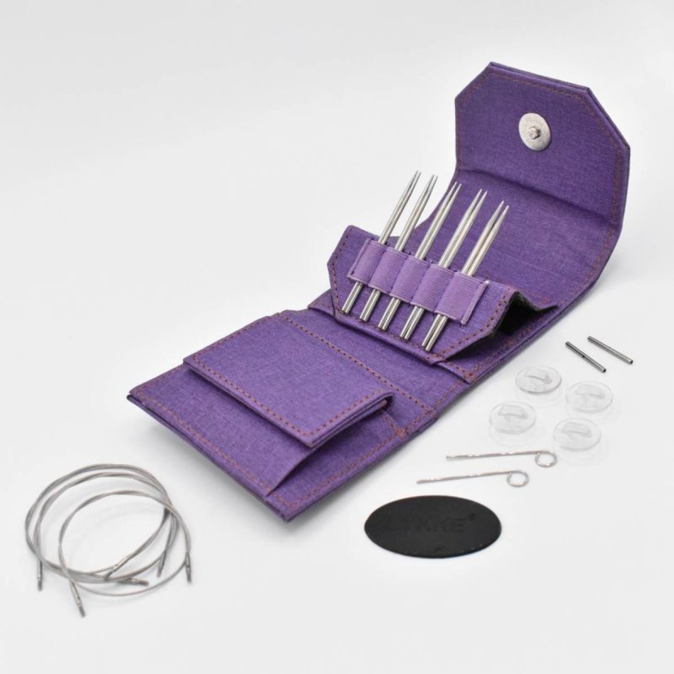 LYKKE Nadelset austauschbare Nadelspitzen Flight 2,00-3,00 mm 9 cm Purple 2,00-3,00 mm / 9 cm