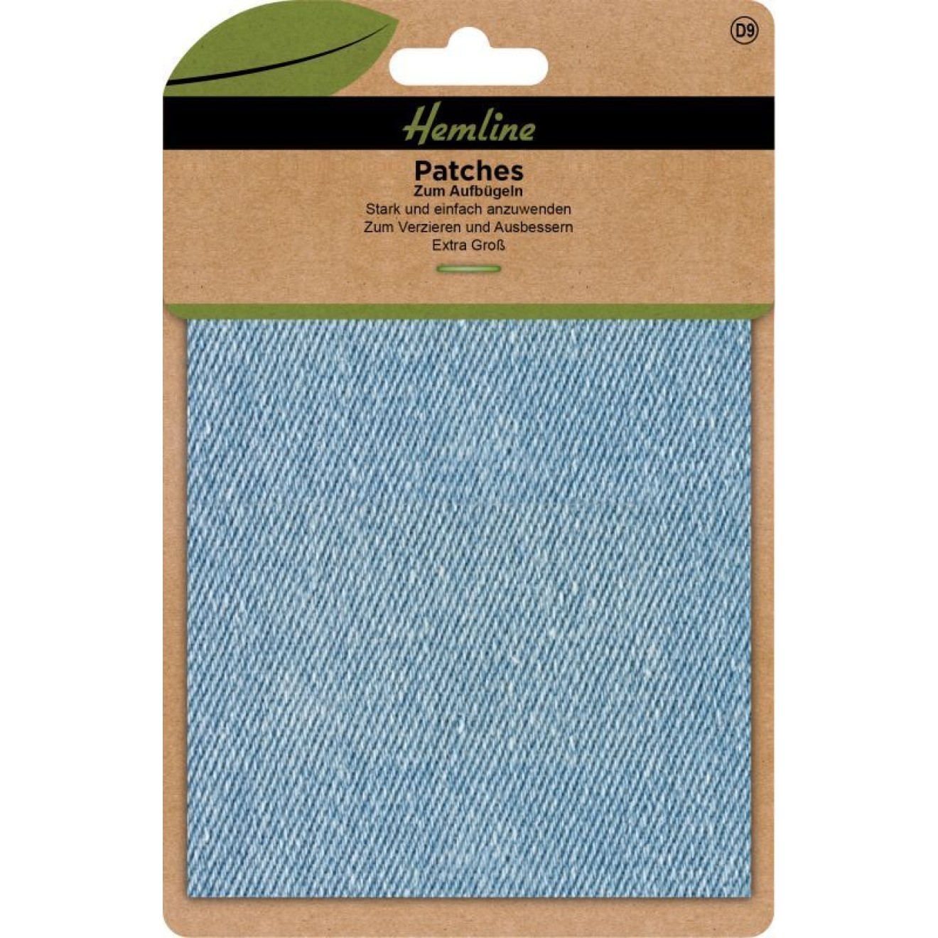 Hemline iron-on patches