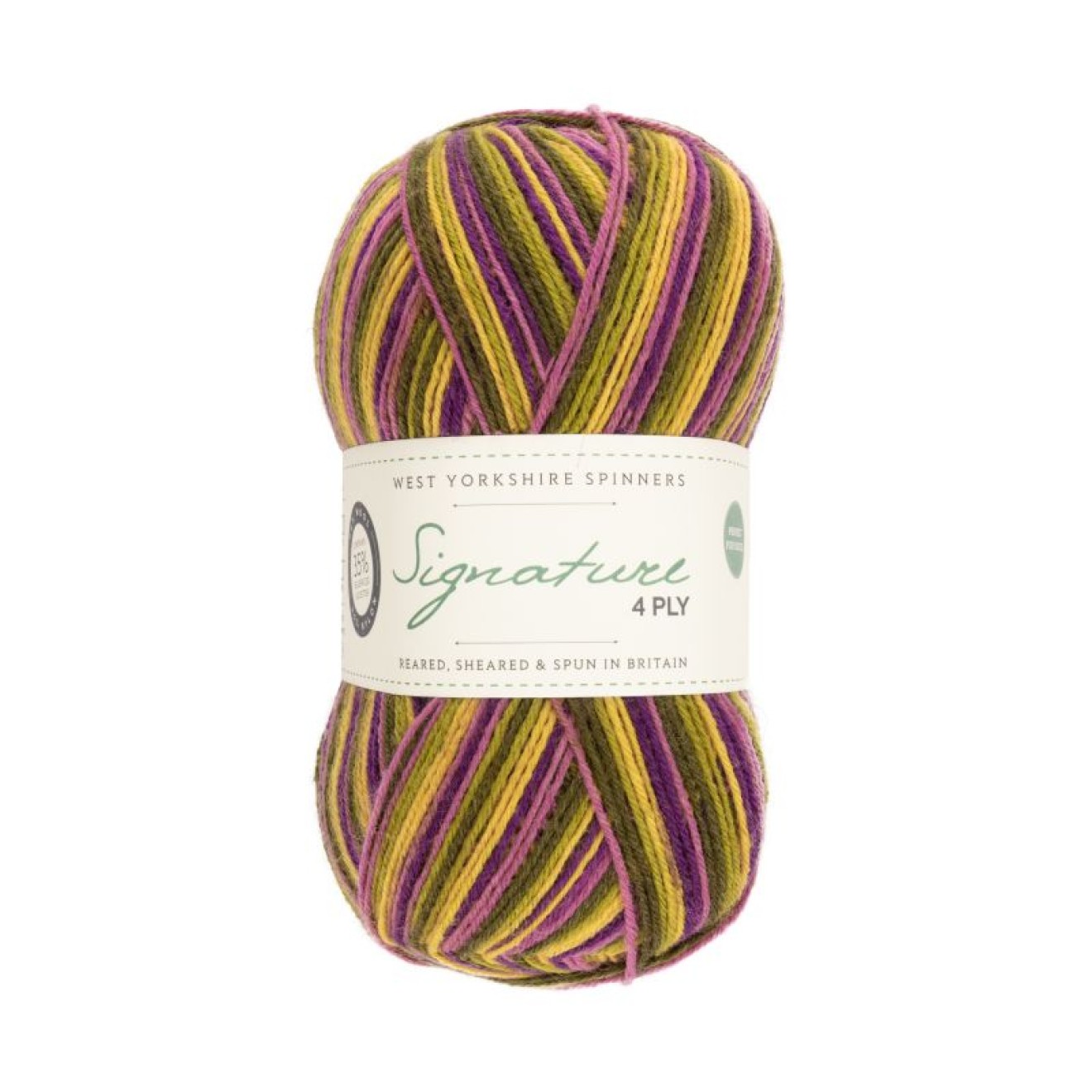 West Yorkshire Spinners Signature 4ply - Cocktail colour 811 passionfruit cooler