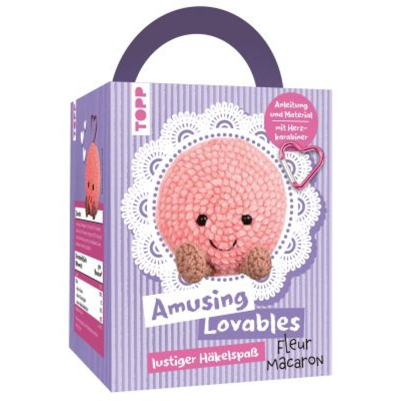 frechverlag Amusing Lovables - crochet set Macaron