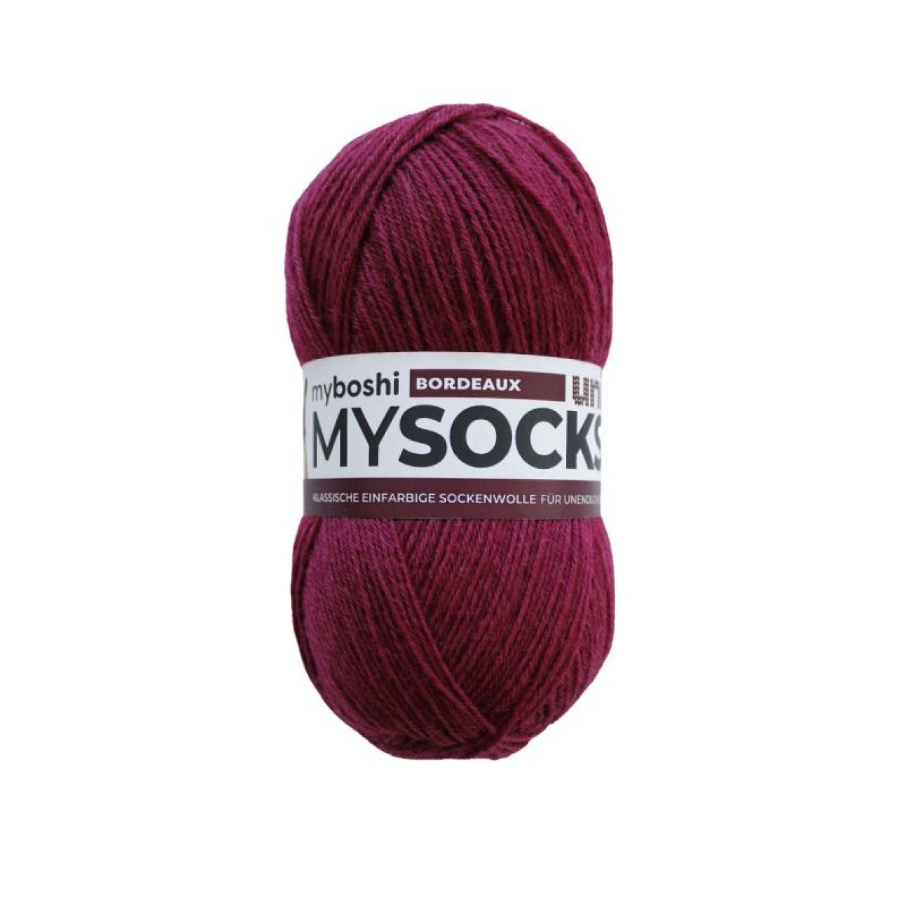 myboshi mysocks Uni colour col. Bordeaux