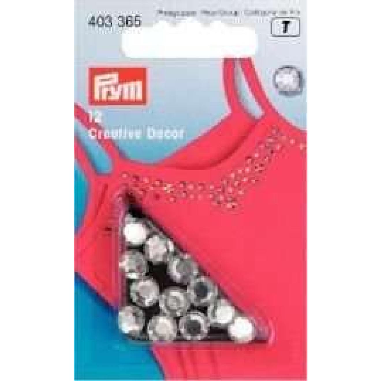 Prym Creativ Decor 7 mm / silberfarbig