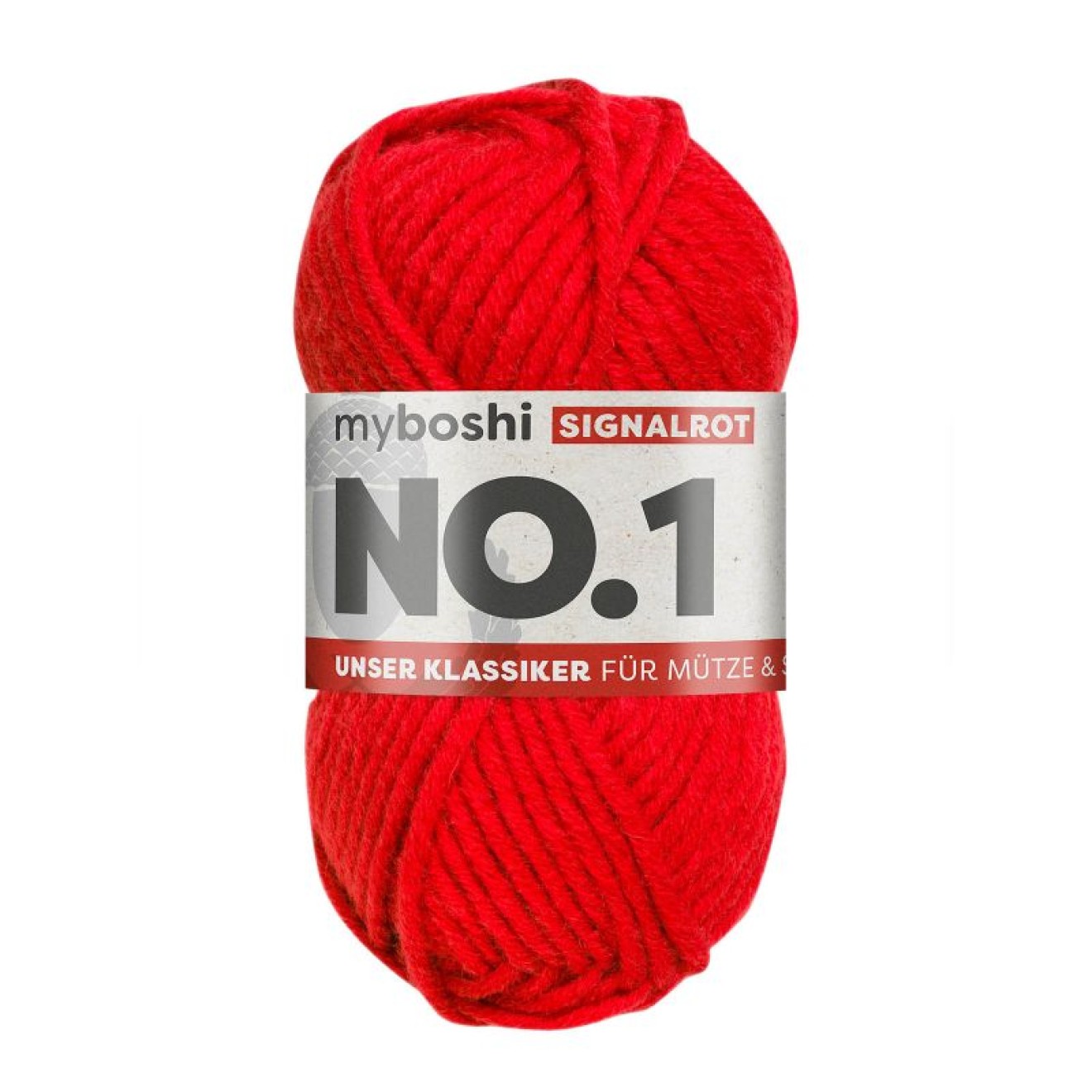 myboshi No. 1 colour col. Signalrot