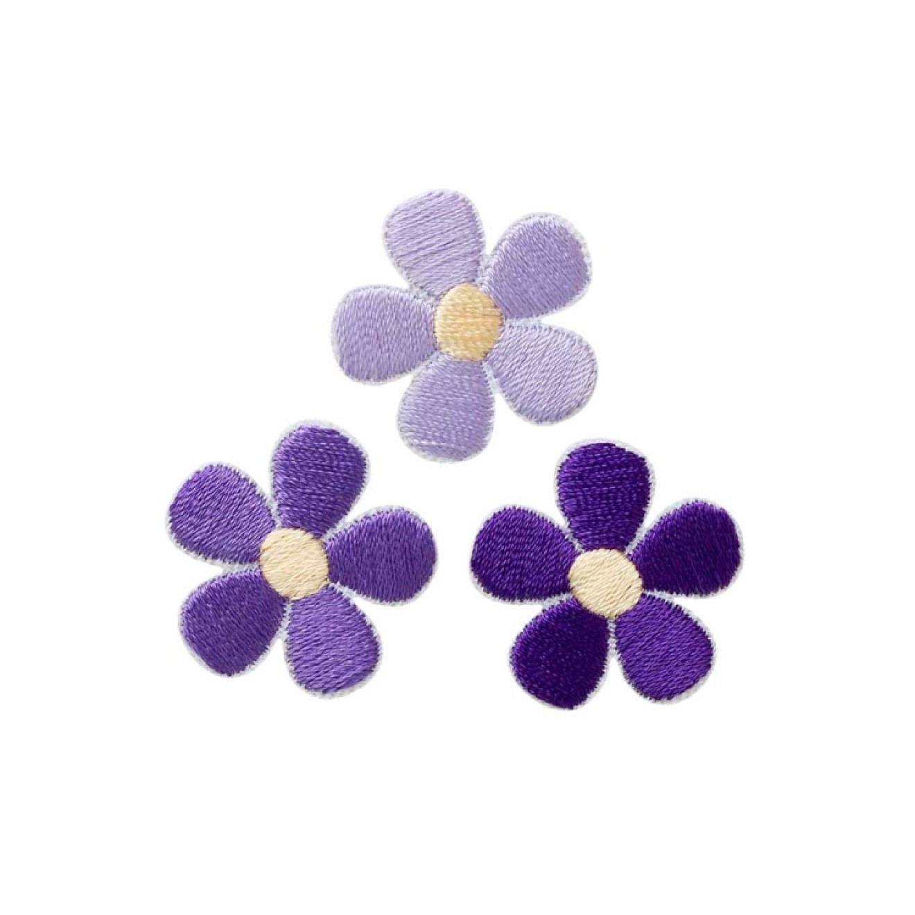 Mono-Quick Applikationen - Teens and Jeans - aufbügelbar Farbe purple