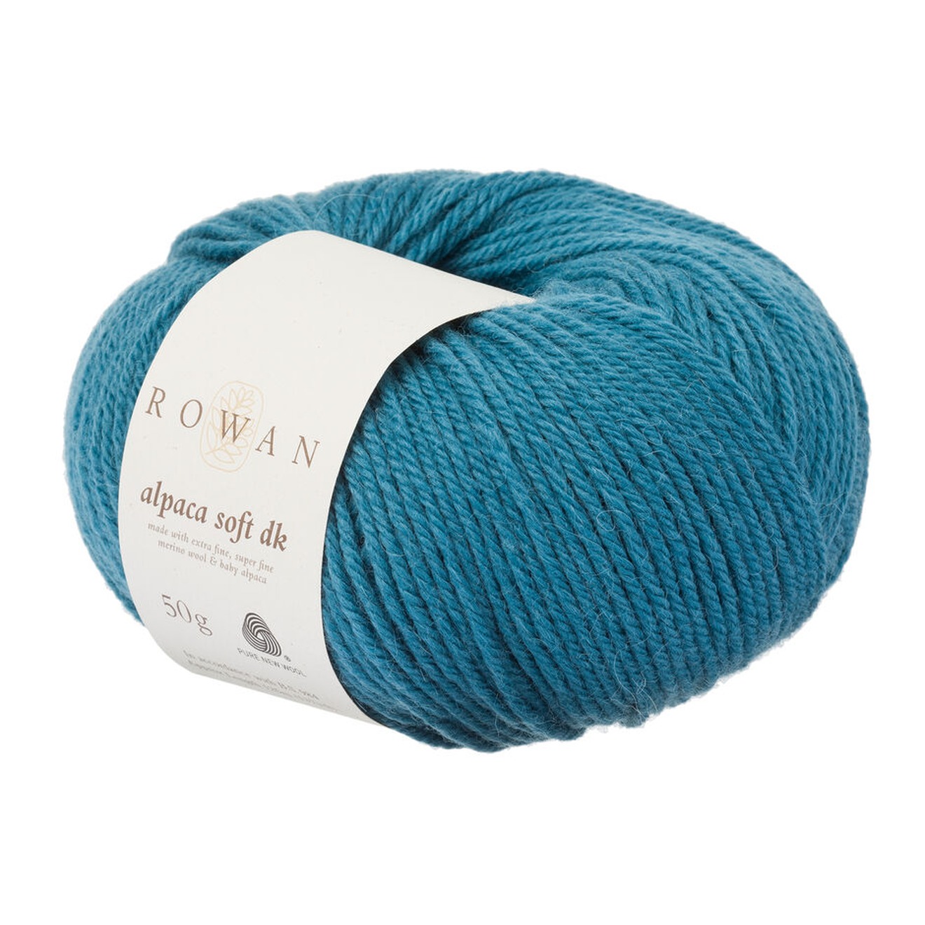 Rowan Alpaca Soft DK colour 217 Naples Blue