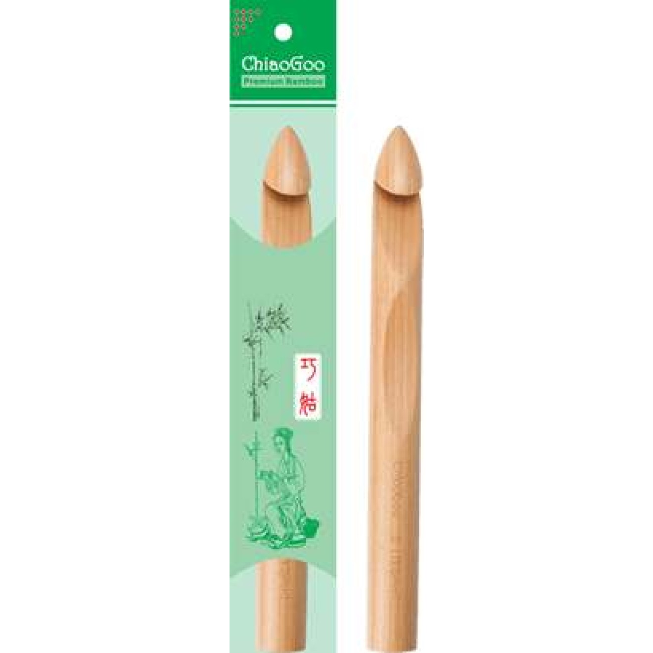 ChiaoGoo Wood Patina crochet hook