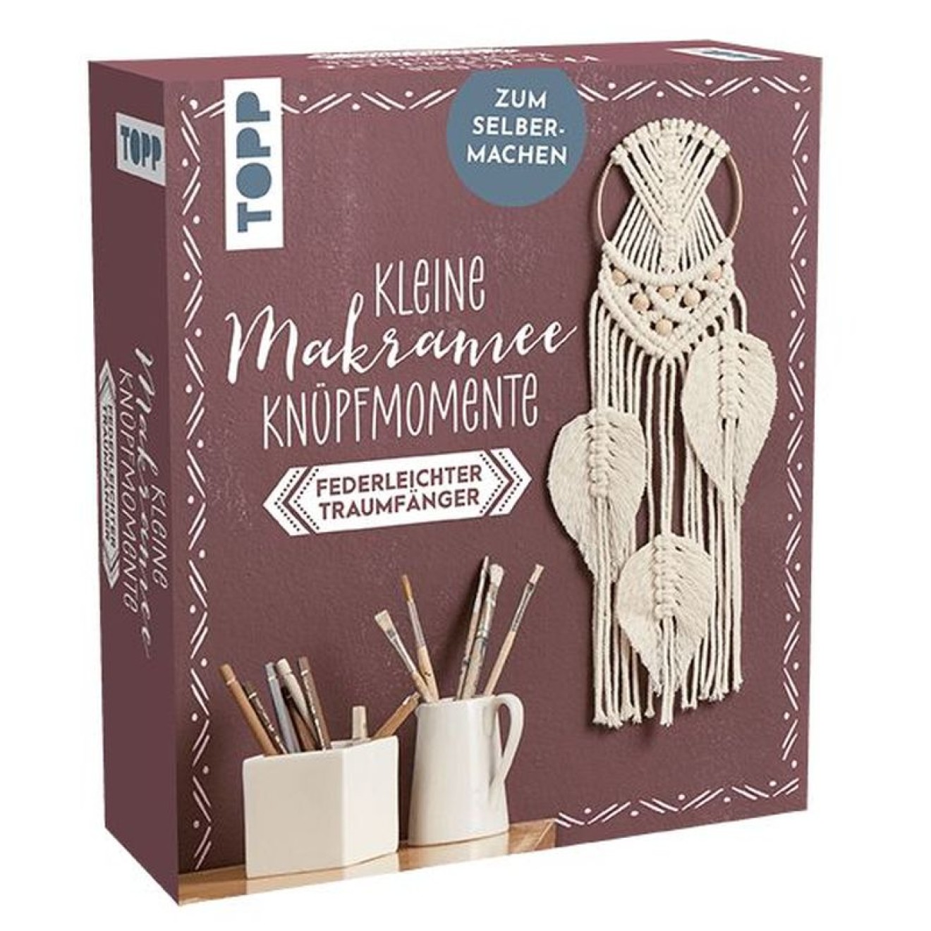 frechverlag macrame-Knotting-Set Traumfänger klein