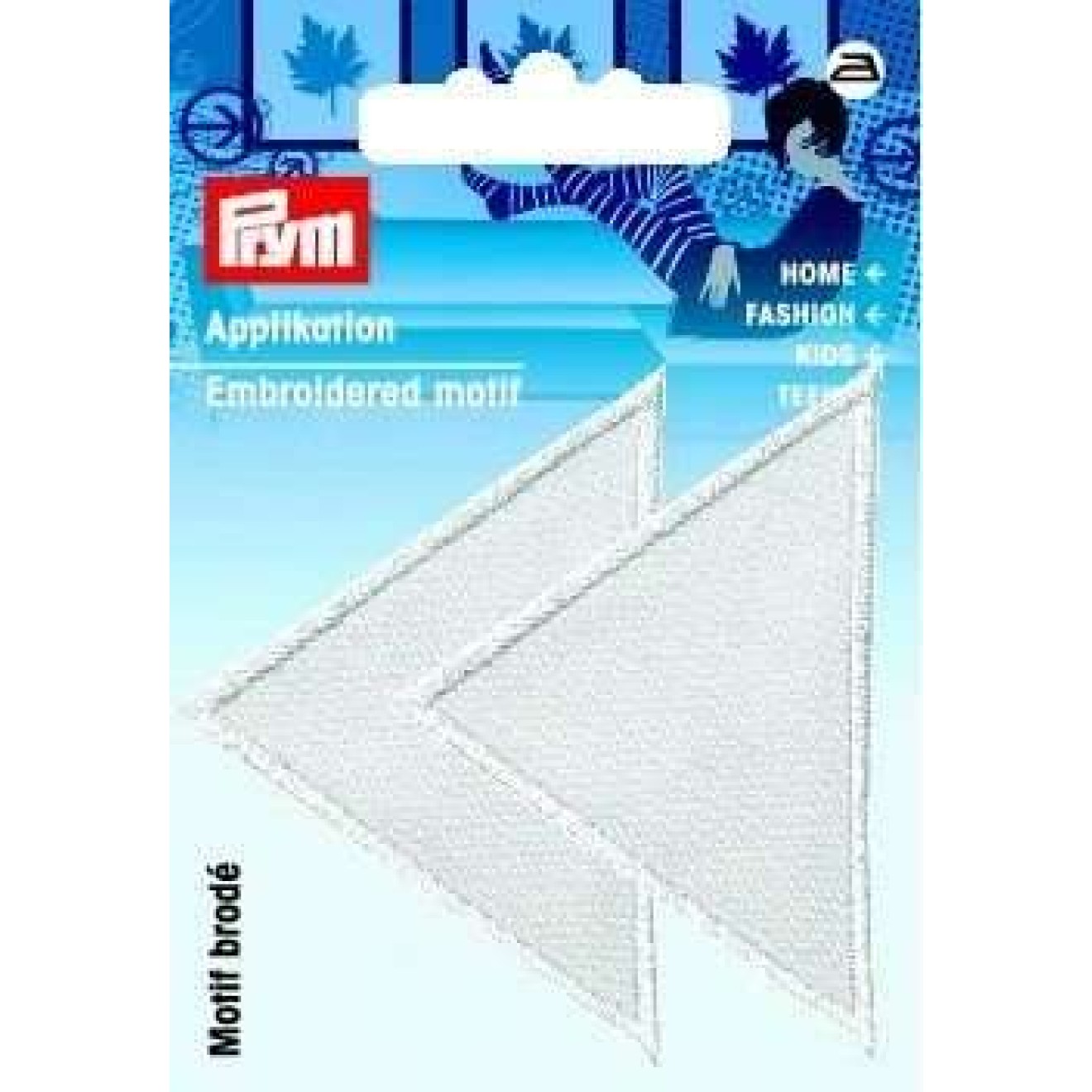 ca. 4,0x6,0 cm / white / 2 St / 925467