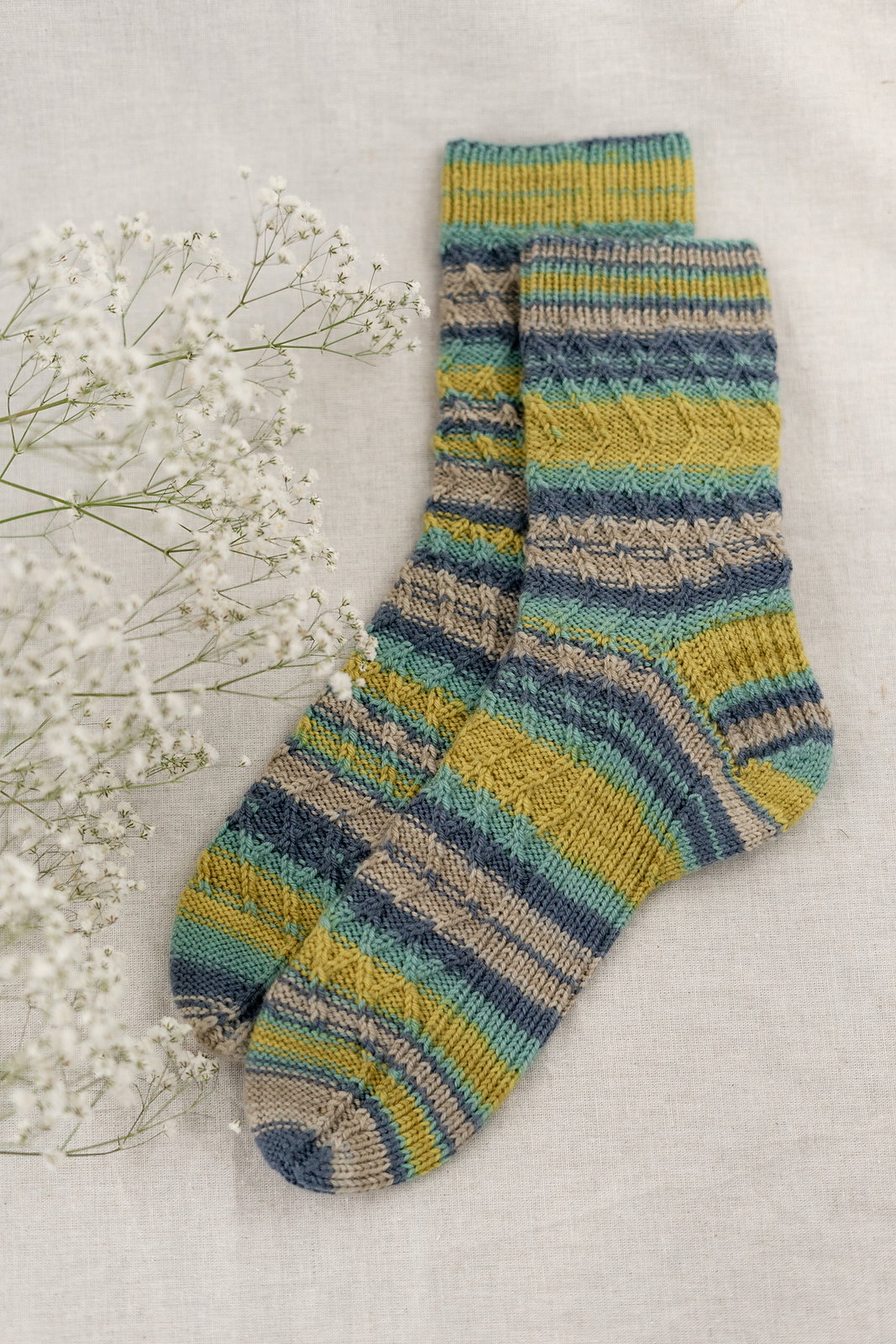 Chaussettes Whale – modèle de tricot, photo 2