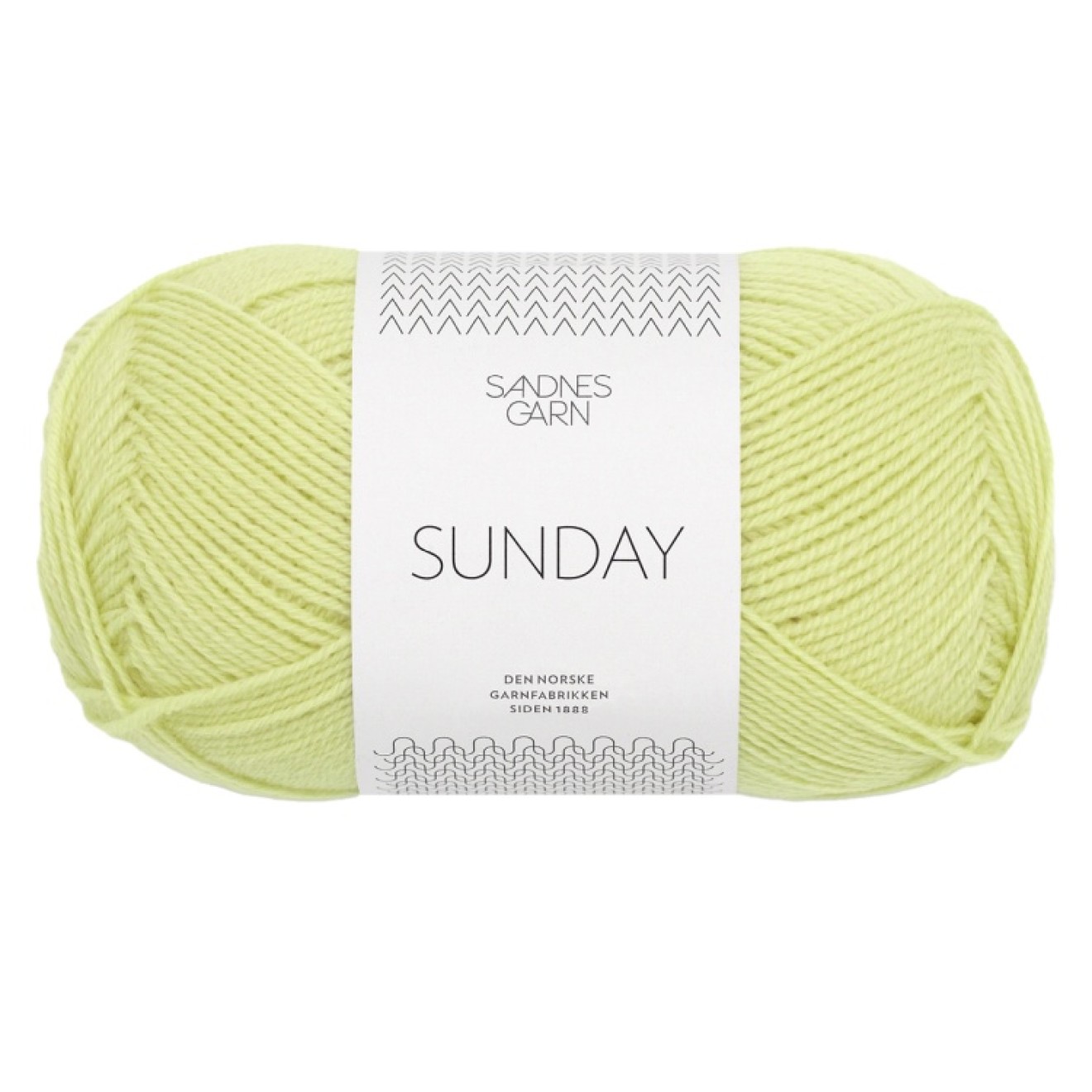 Sandnes Garn Sunday colour 9523 lime punch