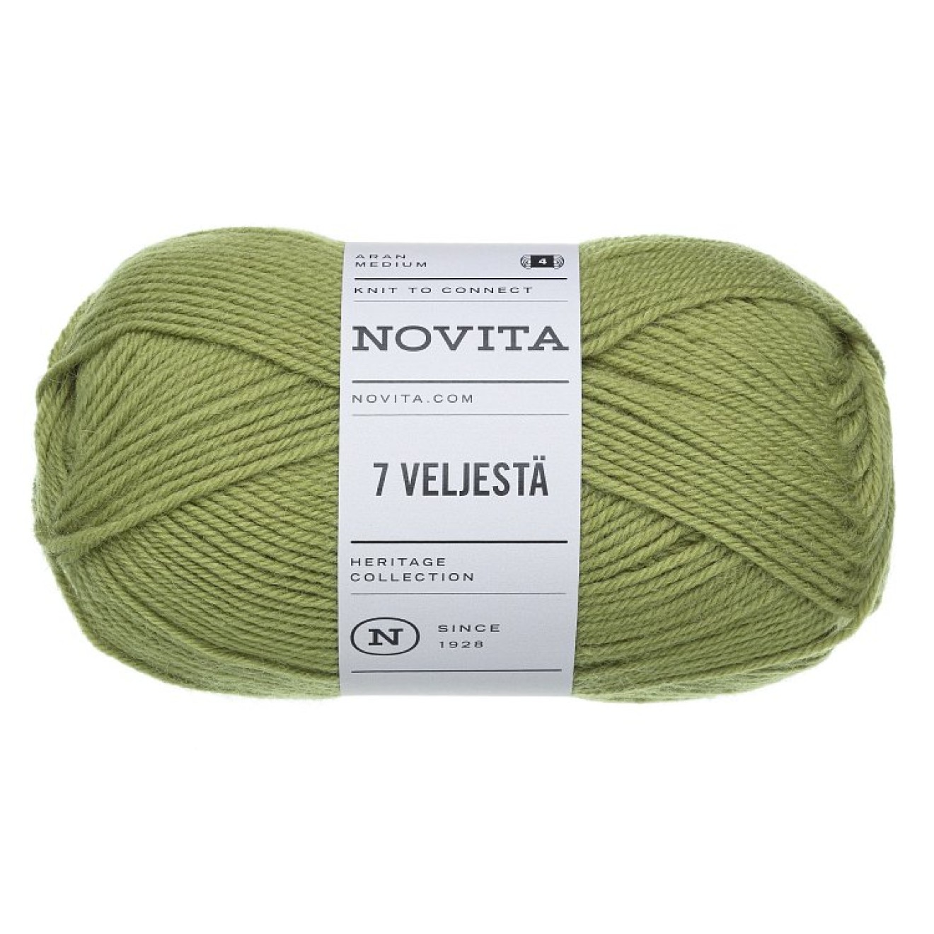 Novita 7 Veljestä colour 330 artichoke