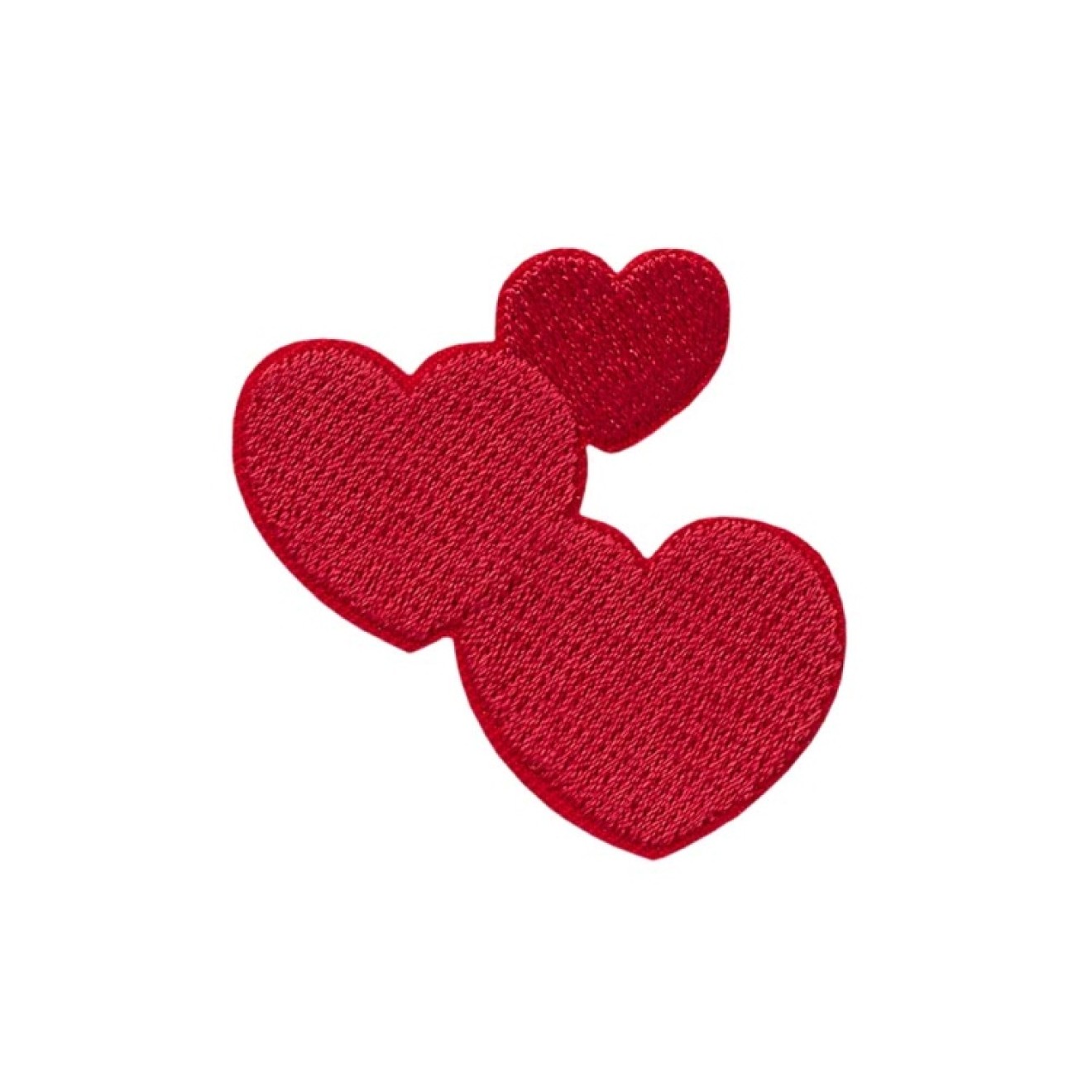 Mono-Quick Applikationen - Teens and Jeans - aufbügelbar Farbe red