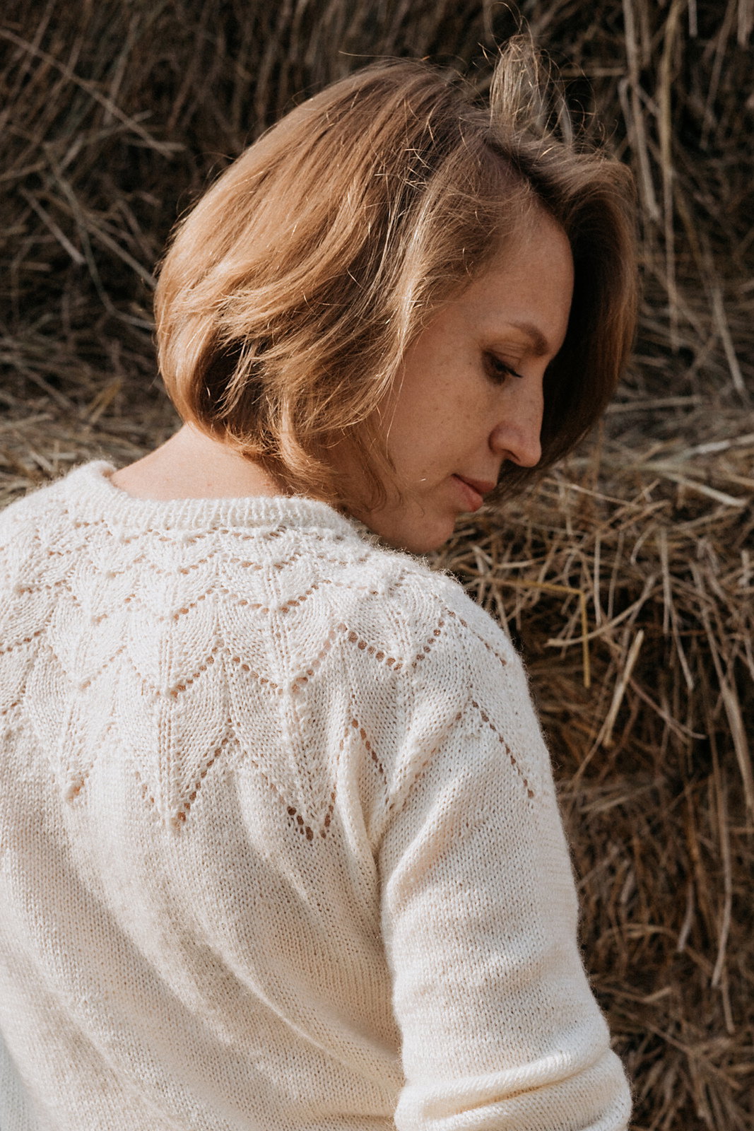Pull Feather – modèle de tricot (PDF, anglais)