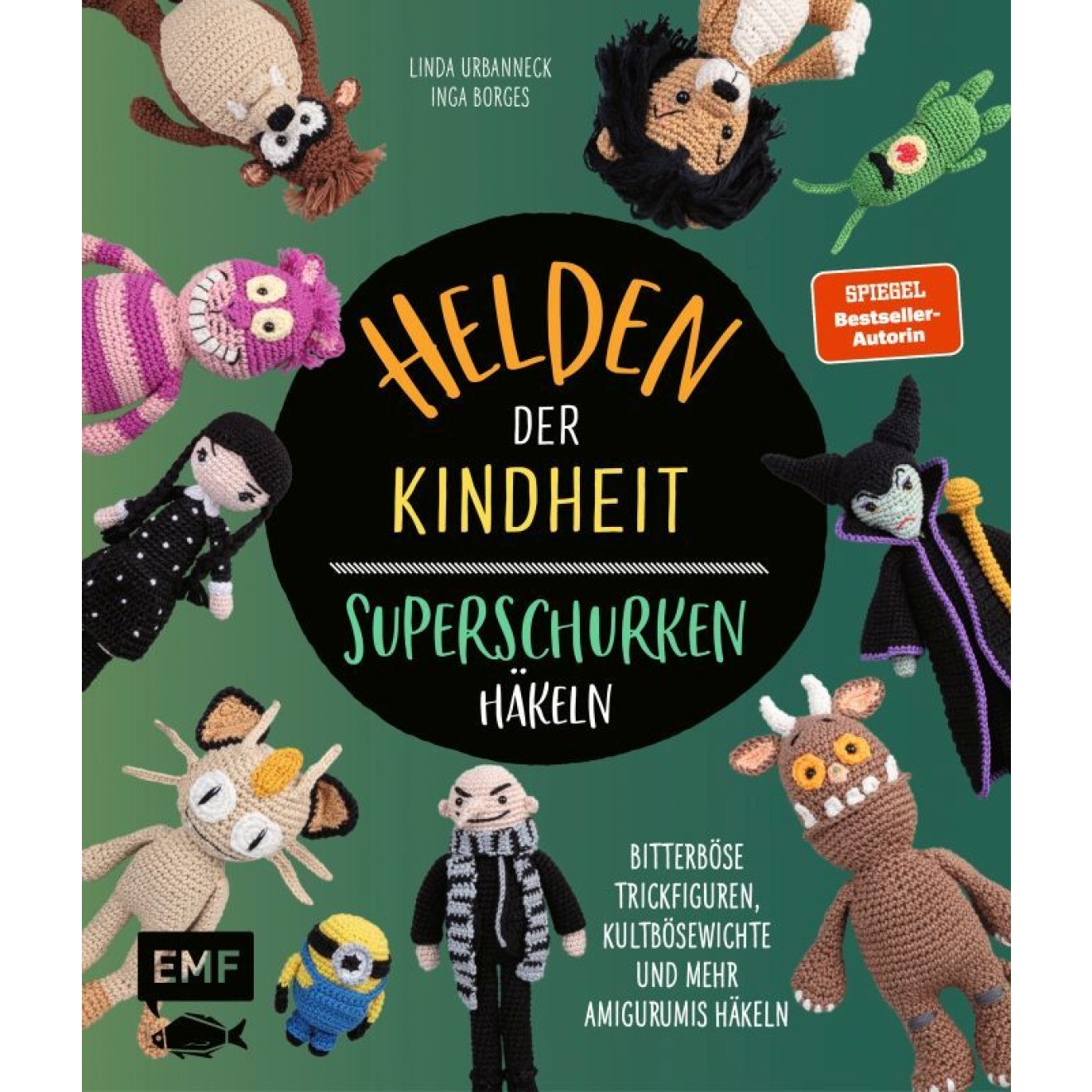 EMF Helden der Kindheit – Das Häkelbuch der Superschurke 144 Seiten 20x23,5 cm
