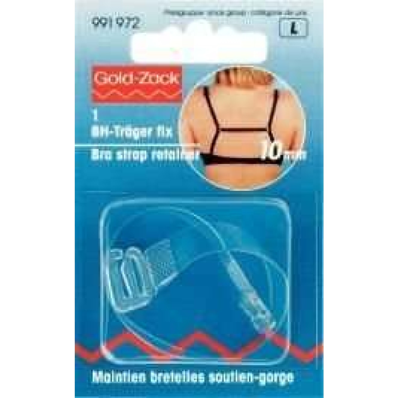 Prym BH-Träger fix 10 mm / transparent
