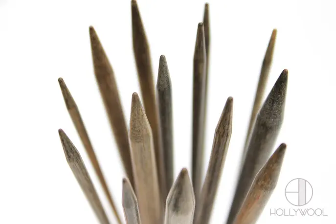 LYKKE aiguille droite Driftwood – 4,50 mm / Driftwood / 30 cm