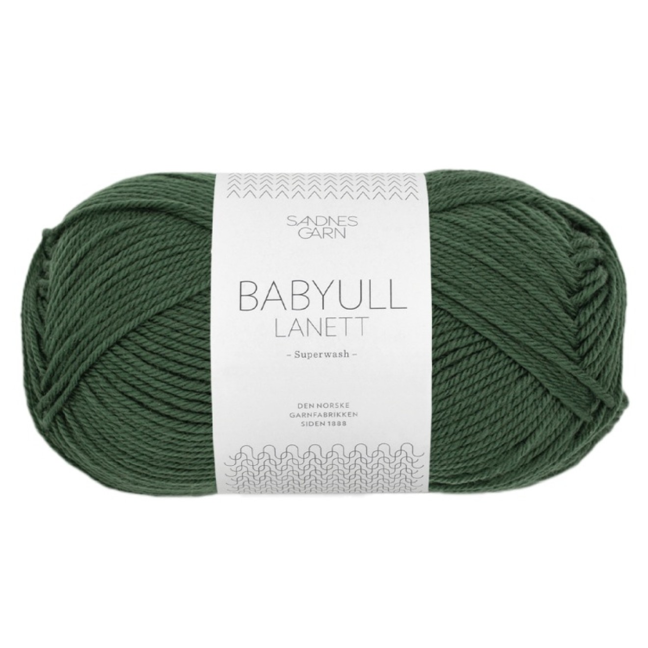 Sandnes Garn Babyull Lanett colour 8082 forest green