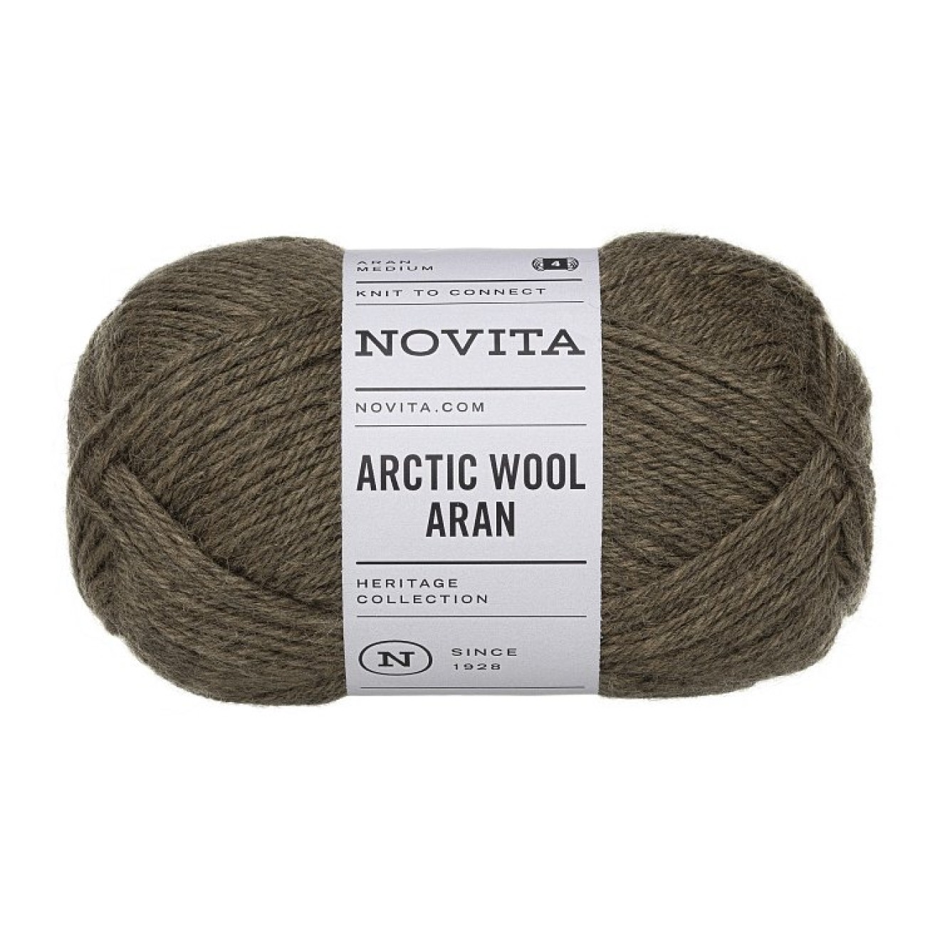 Novita Arctic Wool Aran colour 643 tundra