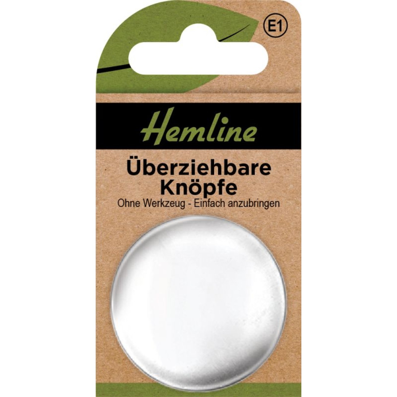 Hemline Überziehbare buttons