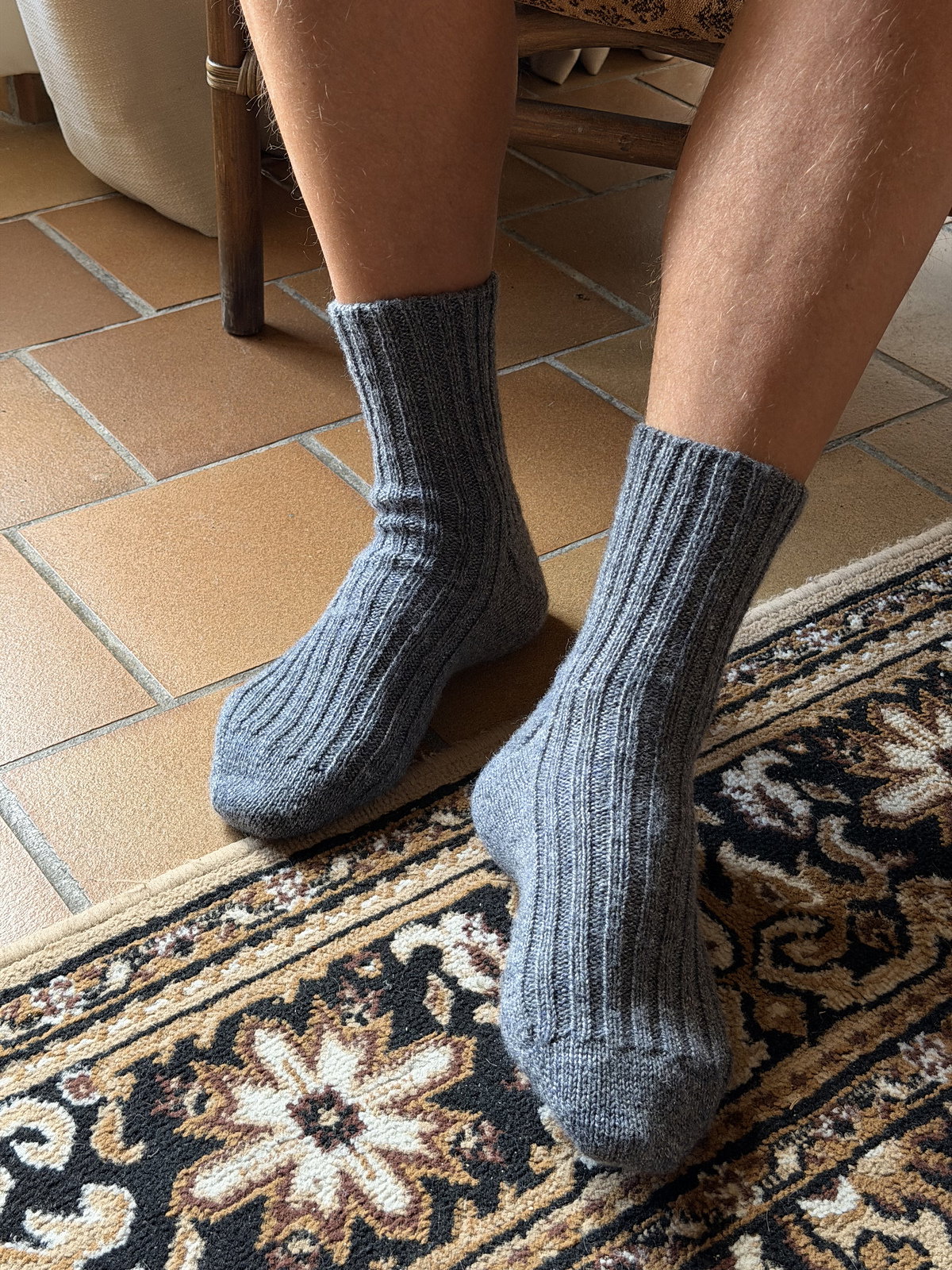 Chaussettes Boomerang – modèle de tricot, photo 7