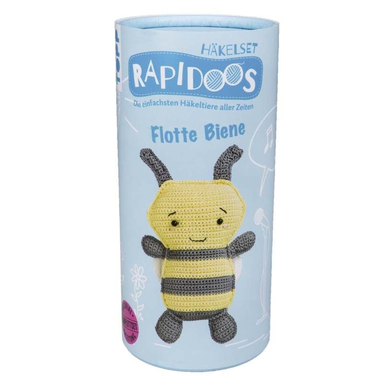 frechverlag crochet set Rapidoos Flotte Biene