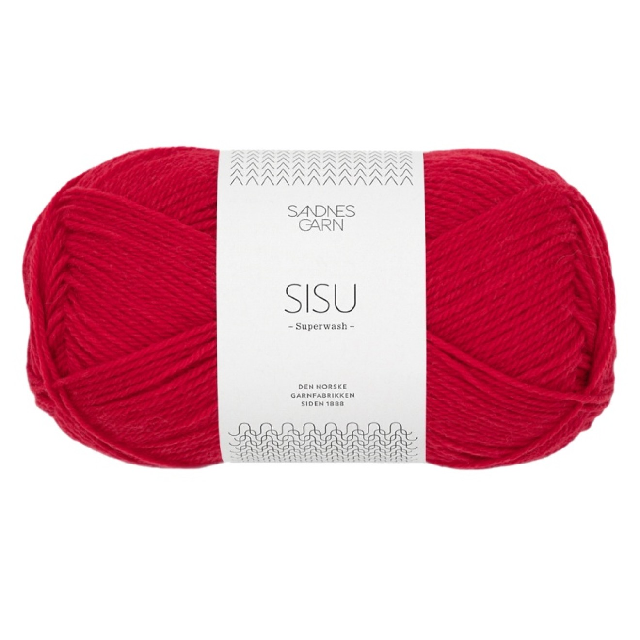 Sandnes Garn Sisu colour 4219 true red