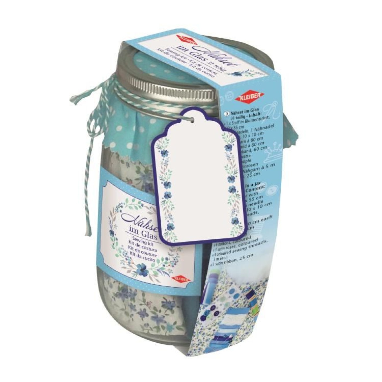 Kleiber Nähset blau