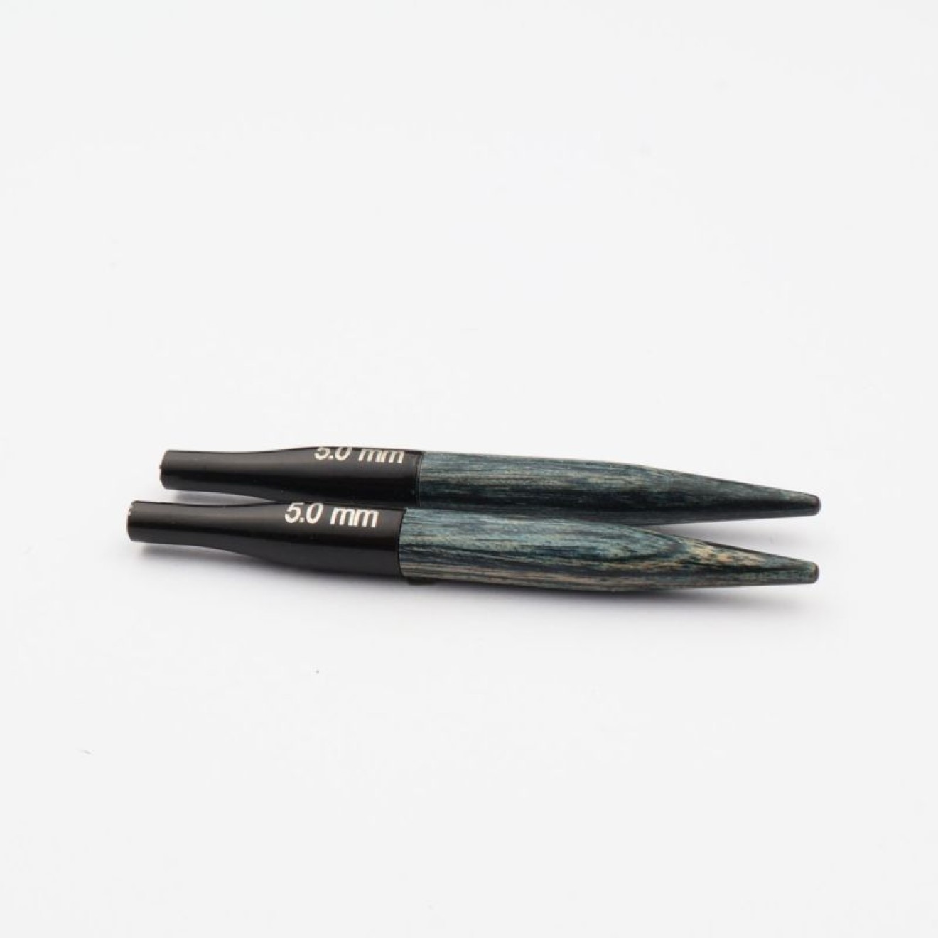 KnitPro Mini interchangeable needle tips Indigo Holz 5,00 mm / 50 mm