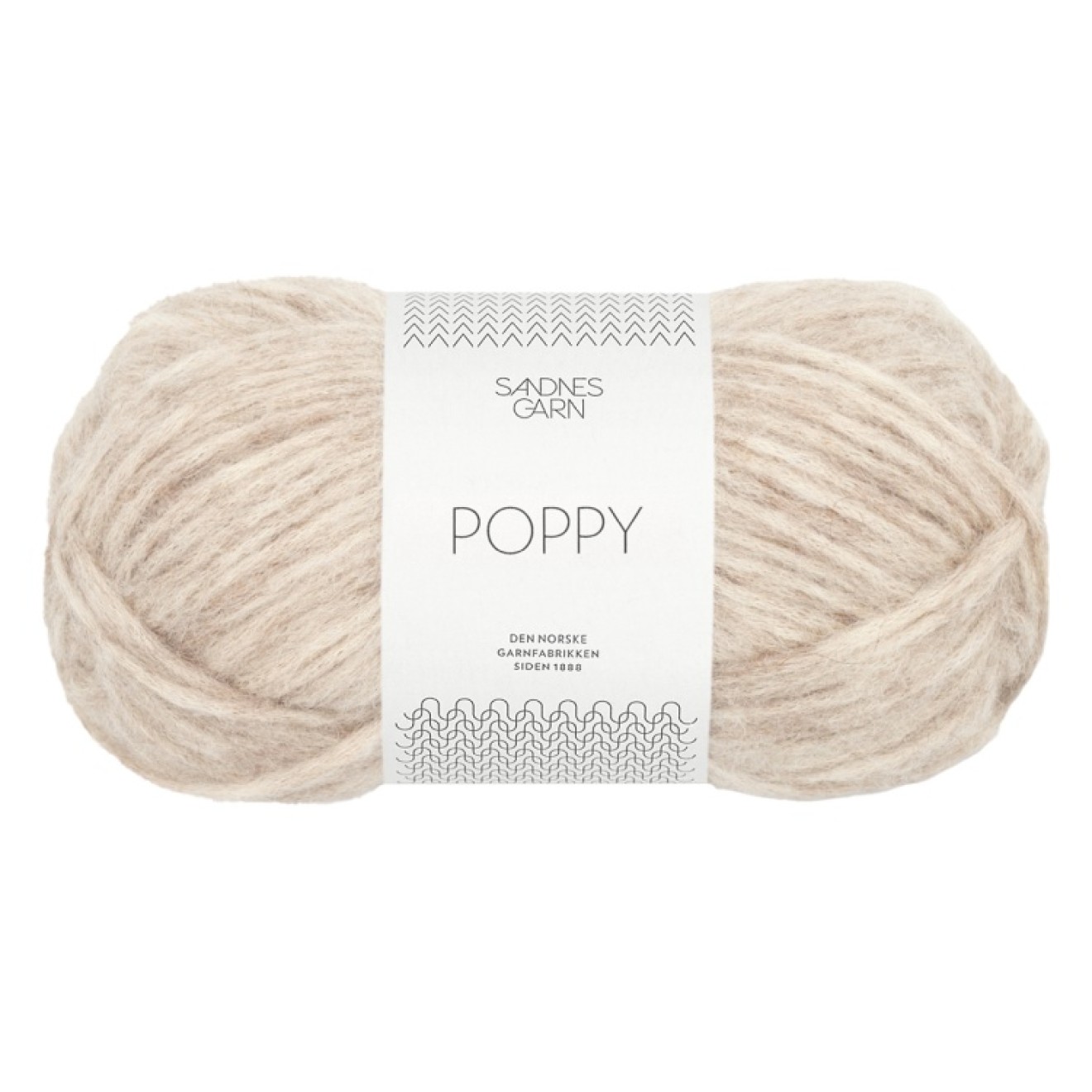 Sandnes Garn Poppy colour 2611 beige mottled