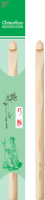 ChiaoGoo crochet hook Bamboo Natural