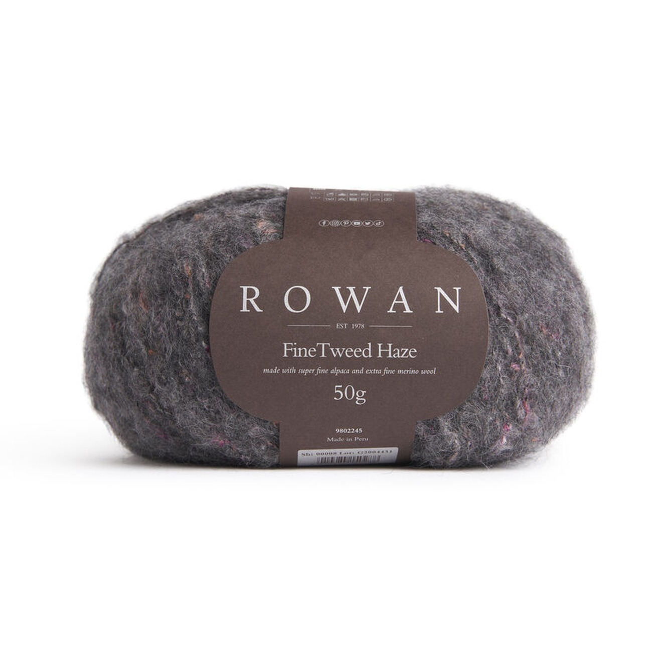 rowan fine tweed haze 199 9802245 000008 8 packshot