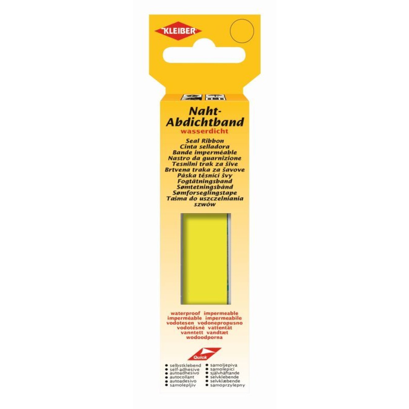 2 cm x 3 m / neon yellow