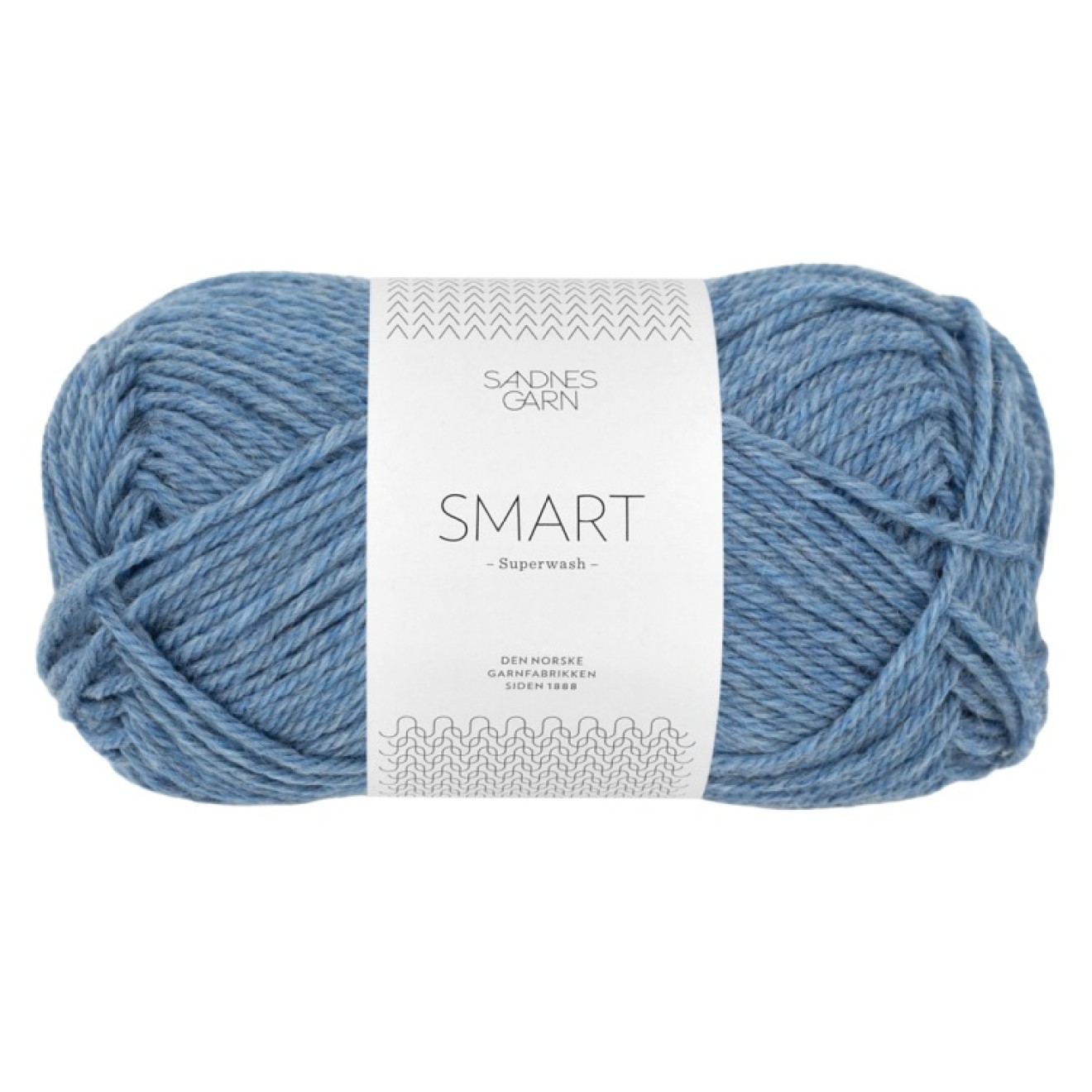 Sandnes Garn Smart colour 6324 blue mottled