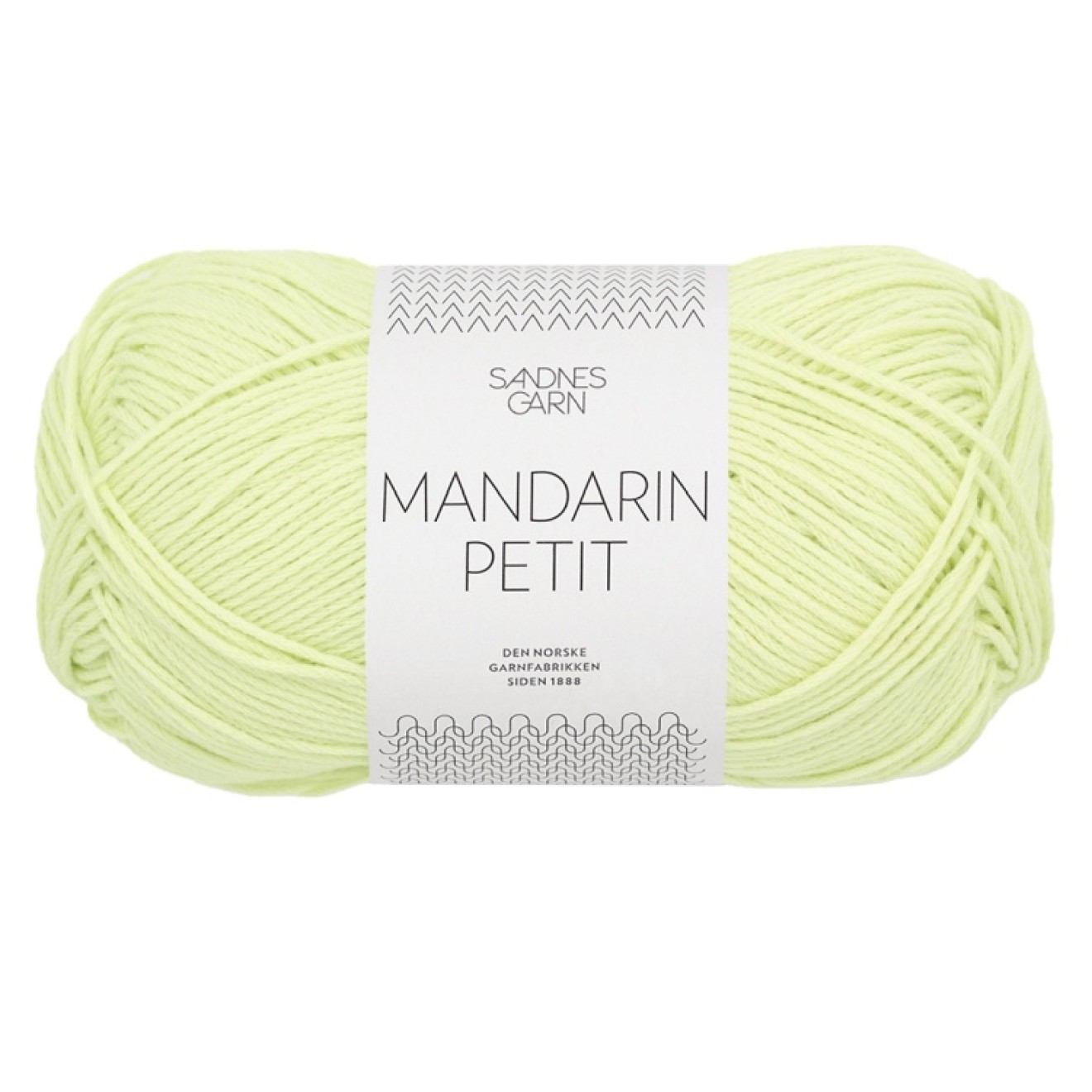 Sandnes Garn Mandarin Petit colour 9312 bright lime