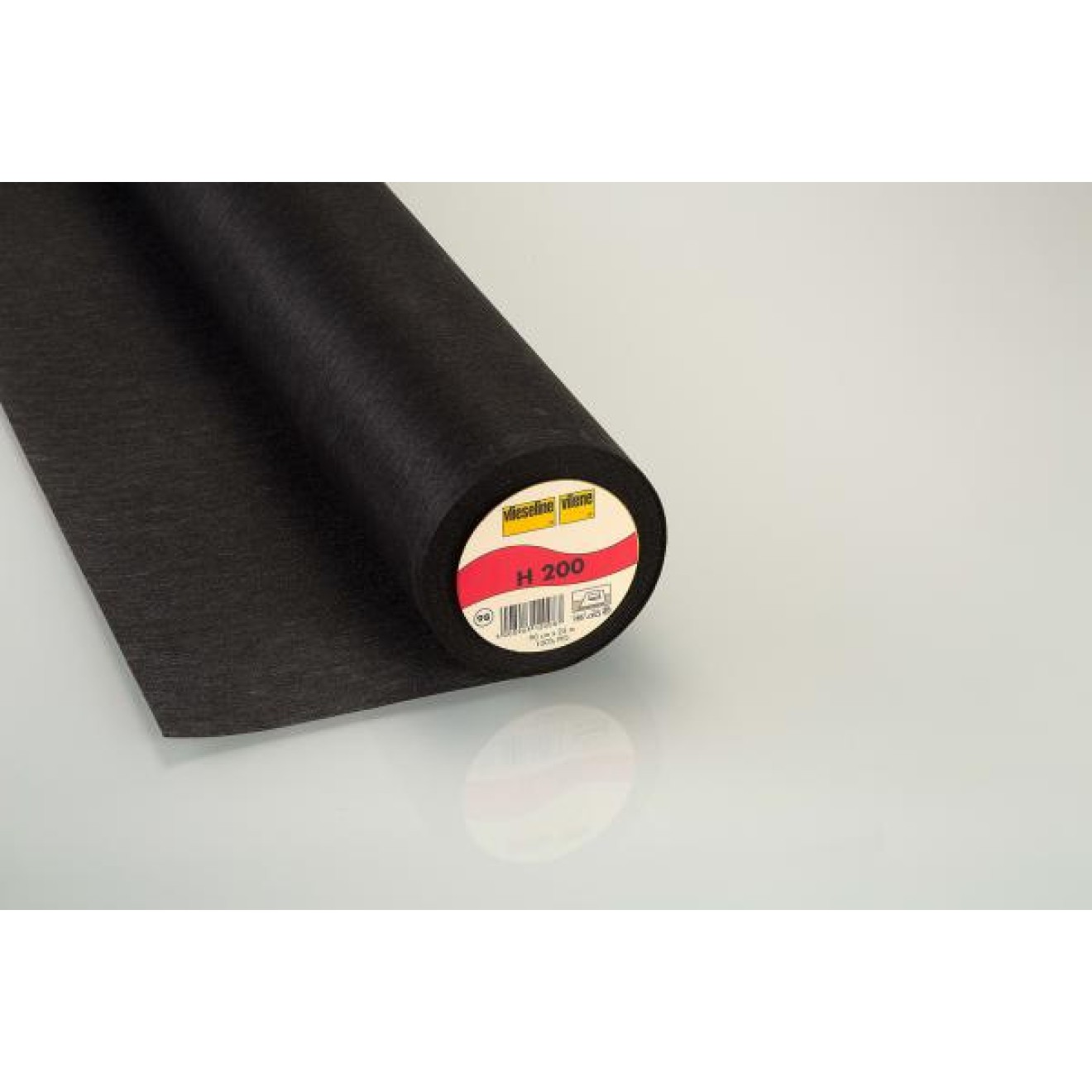 Vlieseline Bügeleinlage Softline H200 Farbe black