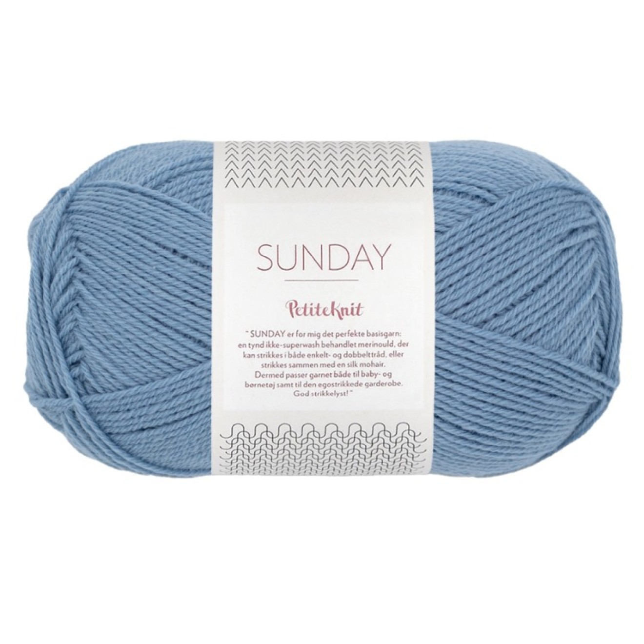 Sandnes Garn Sunday by PetiteKnit colour 6043 baby blue eyes