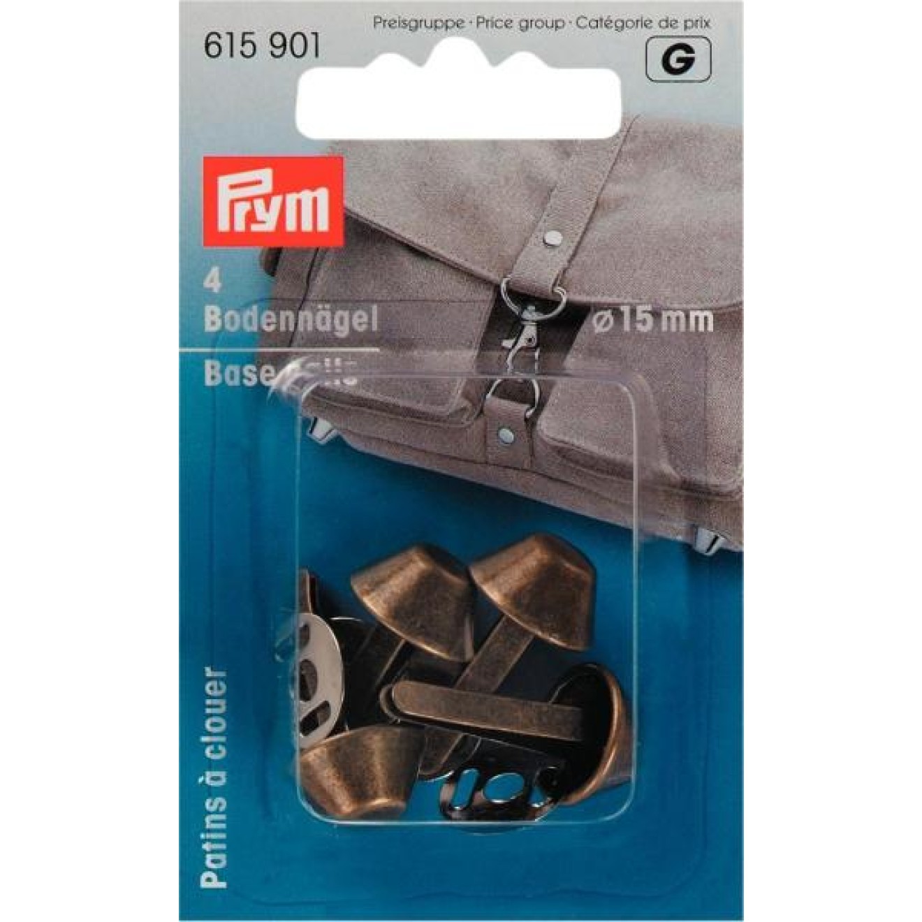 15 mm / altmessing